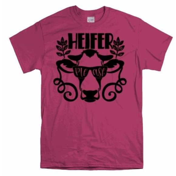 Heifer Please, Milk Cow T Shirt - Picture 1 of 8